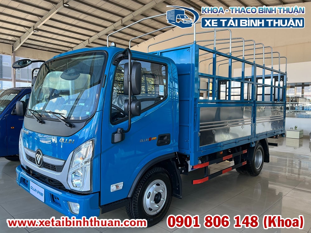 XE TẢI THACO OLLIN-490 TẢI TRỌNG 1.9 TẤN THÙNG DÀI 4 MÉT 35