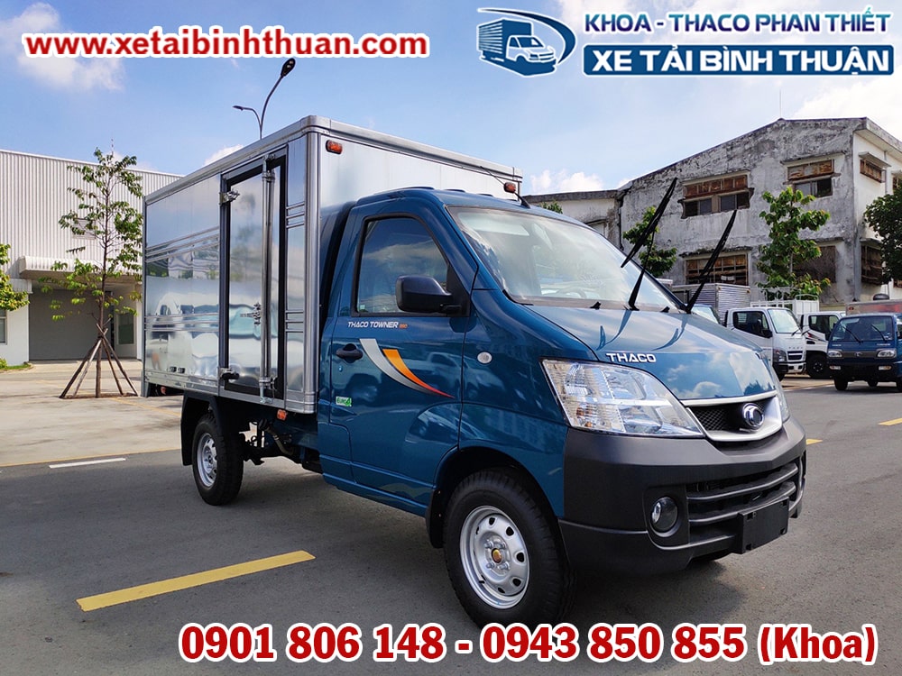 XE TẢI THACO TOWNER990 THÙNG KÍN 800 KG