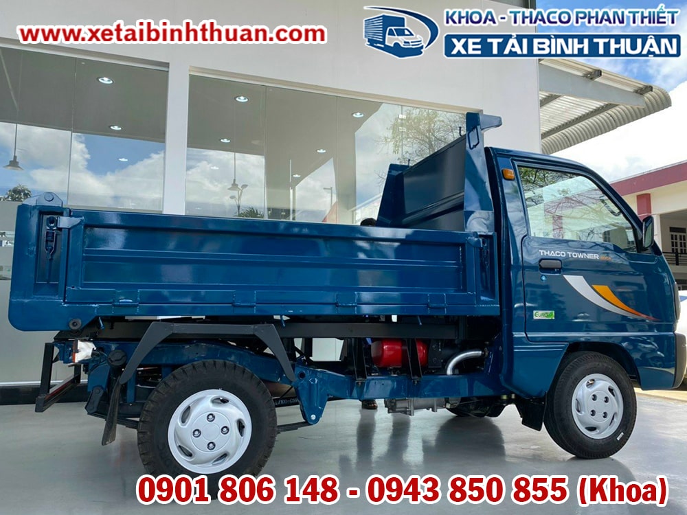 XE TẢI THACO TOWNER 800A THÙNG BEN 750 KG