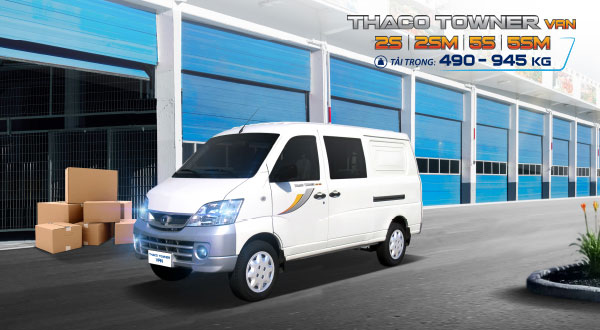 THACO TOWNER VAN - TỐI ƯU GIẢI PHÁP VẬN CHUYỂN NỘI THÀNH