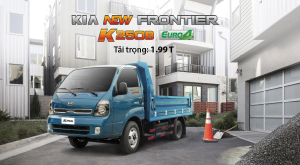 RA MẮT SẢN PHẨM XE BEN NHẸ CAO CẤP KIA FRONTIER K250B