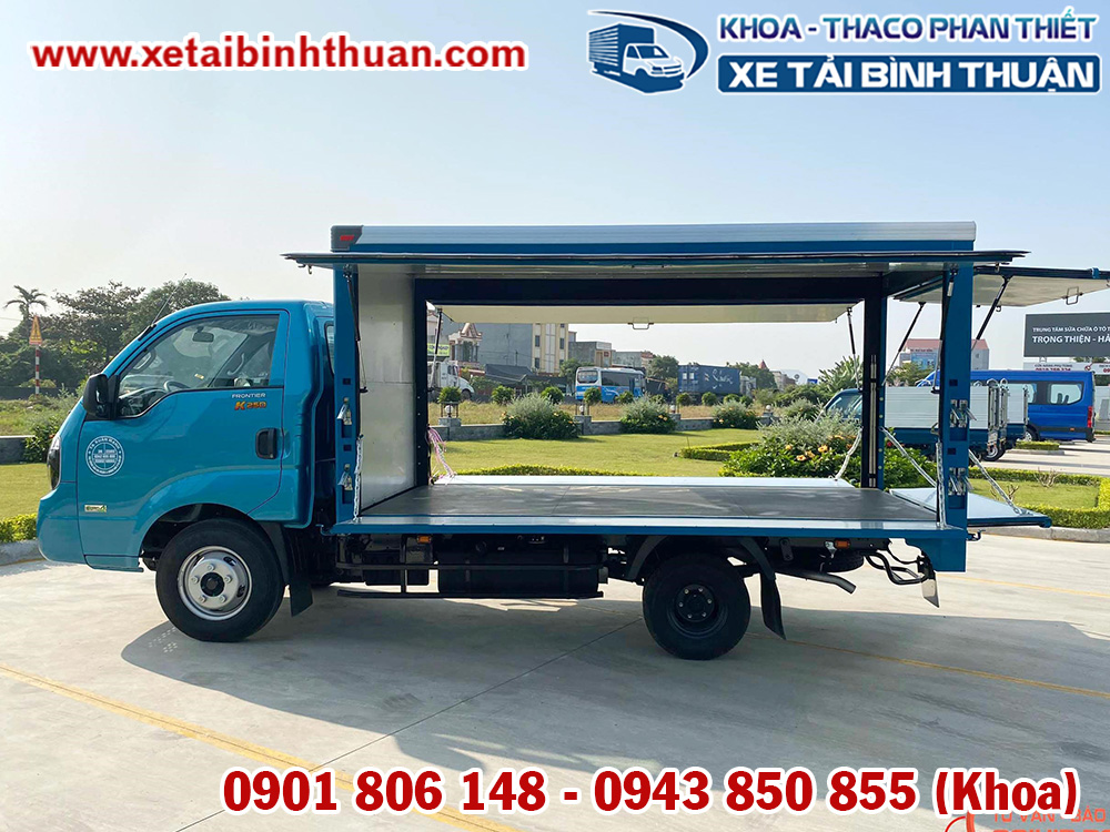 XE TẢI KIA K250 THÙNG BÁN HÀNG LƯU ĐỘNG 2.250 KG